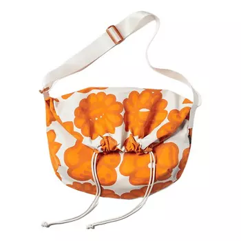 UNIQLO Сумка Polyester Handbag Shoulder Bag Women's Bright Orange