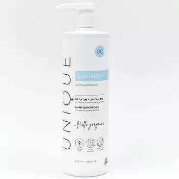 UNIQUEPRO Шампунь для волос с кератином и аргановым маслом 1000.0