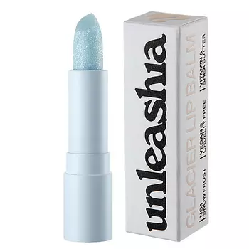 UNLEASHIA Glacier Vegan Lip Balm Увлажняющий бальзам для губ с блестками