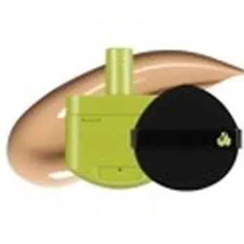 UNLEASHIA Рефилл для кушона + спонж Satin Wear Healthy-Green Cushion RE-FEEL(+ Puff)