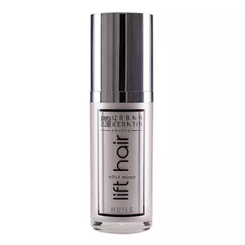 URBAN KERATIN Масло-флюид для зеркального блеска волос Lift Hair Mirror Effect