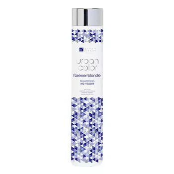URBAN KERATIN Шампунь после окрашивания волос цвета блонд Urban Color Forever Blonde No Yellow Shampoo