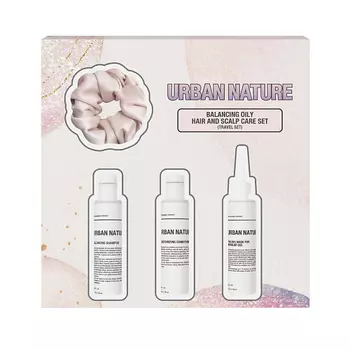 URBAN NATURE BALANCING Набор для ухода за волосами и жирной кожи головы