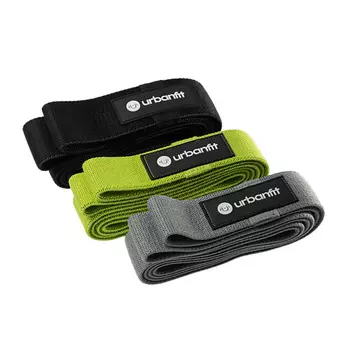 URBANFIT Набор тканевых нескользящих эспандеров