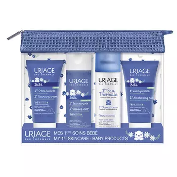 URIAGE Набор маленького путешественника (увлаж.молочко + очищ. Вода + тву + оч.пен.крем )