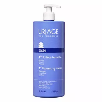 URIAGE Первый очищающий пенящийся крем 1ers soins bebe