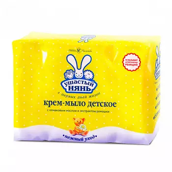 УШАСТЫЙ НЯНЬ Крем-мыло Ромашка 400.0