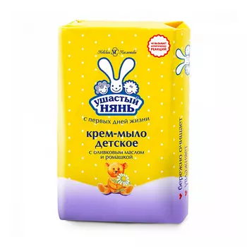 УШАСТЫЙ НЯНЬ Крем-мыло Ромашка 90.0