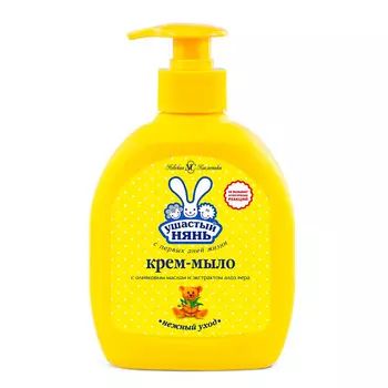 УШАСТЫЙ НЯНЬ Жидкое крем-мыло с Оливковым маслом 300.0