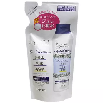 UTENA "Simple Balance" Увлажняющий лосьон для лица 3 в 1 с экстрактом семян коикса (сменный блок) 210.0