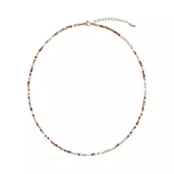 UVI JEWELLERY Колье с разноцветными кристаллами