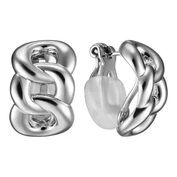 UVI JEWELLERY Серьги клипсы в форме звеньев