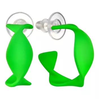 UVI JEWELLERY Серьги с эмалью бежевого цвета