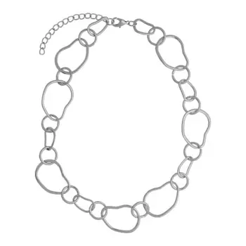 UVI JEWELLERY Серебристая цепь фантазийного плетения