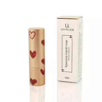 UVINION Помада матовая нюд