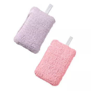 UVITON Мочалка детская для новорожденных 0+ мес., 2 шт.