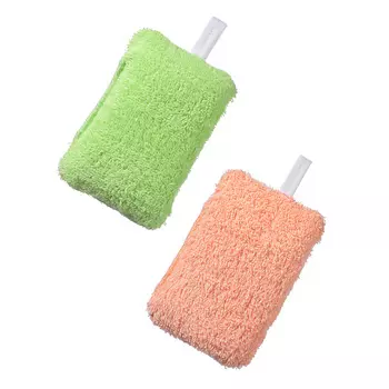 UVITON Мочалка детская для новорожденных 0+ мес., 2 шт.