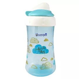 UVITON Поильник с трубочкой и крышечкой