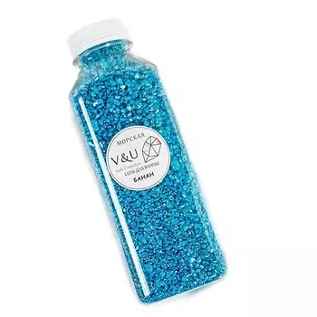 V&U COSMETICS Морская соль для ванн с шиммером Банан