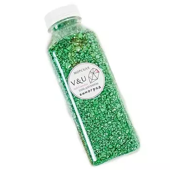 V&U COSMETICS Морская соль для ванны с шиммером Виноград