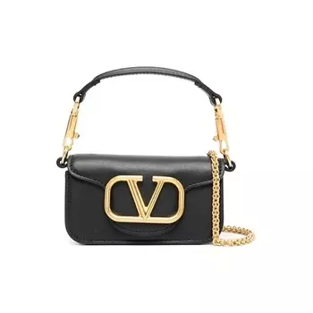 VALENTINO Сумка Loc Calfskin Baguette Crossbody
