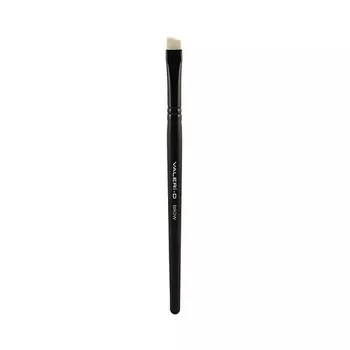 VALERI-D Кисть для бровей из нейлона скошенная