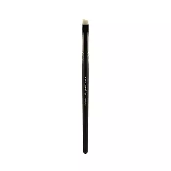 VALERI-D Кисть для бровей из упругого нейлона скошенная