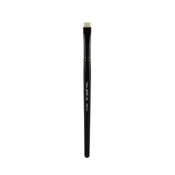 VALERI-D Кисть для бровей из упругого нейлона ровная