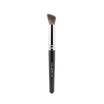 VALERI-D Кисть для коррекции из имитации белки круглая скошенная V161