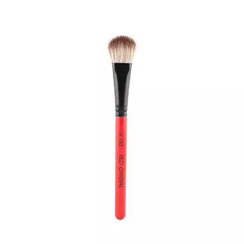 VALERI-D Кисть для лица из смешанного волоса козы и имитации белки овальная Арт.R163