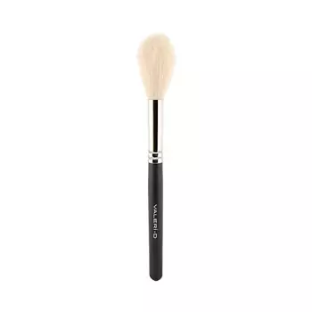 VALERI-D Кисть для лица из смешанного волоса козы и имитации козы круглая