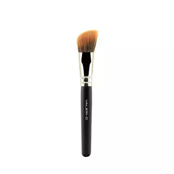 VALERI-D Кисть для лица из смешанного волоса козы и нейлона скошенная 22мм