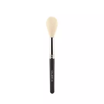 VALERI-D Кисть для лица из смешанного волоса козы и имитации козы круглая