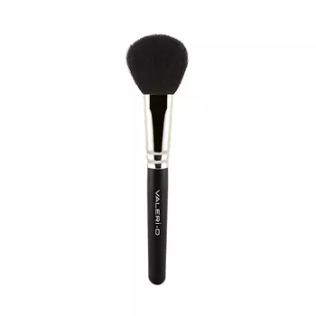VALERI-D Кисть для пудры и румян из волоса козы овальная 26мм
