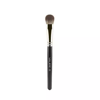 VALERI-D Кисть для румян и коррекции из имитации белки овальная V162