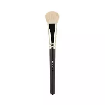 VALERI-D Кисть для румян и коррекции лица из волоса козы овальная 20мм