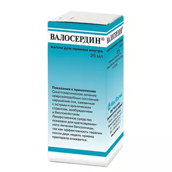 АПТЕКА Валосердин капли 25мл