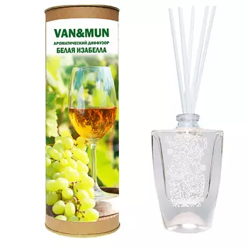 VAN&MUN Ароматический диффузор Белая Изабелла с палочками 45.0