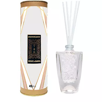 VAN&MUN Ароматический диффузор Мускус и Ваниль с палочками 45.0