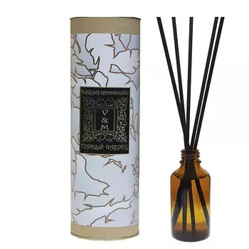 VAN&MUN Ароматический диффузор Горный чабрец с палочками для дома и офиса 100.0