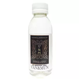 VAN&MUN Наполнитель для ароматического диффузора Ваниль и Кокос 150.0