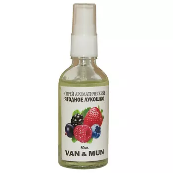 VAN&MUN Спрей ароматический для дома и офиса Ягодное лукошко 50.0