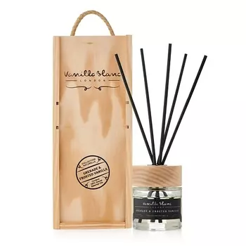 VANILLA BLANC Аромадиффузор "Гранат и Ванильная пудра" в деревянной коробке 100