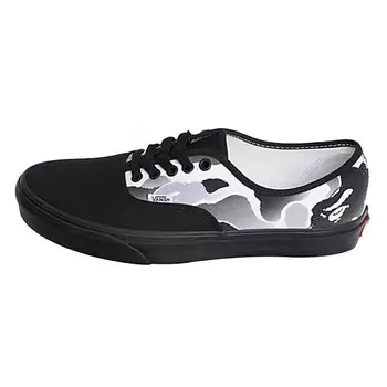 VANS Кроссовки A BATHING APE x Authentic Anti Slip Wear Resistant Black White Camouflage