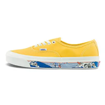 VANS Кроссовки Authentic 44 Dx Anaheim Factory Yellow Scene Aw