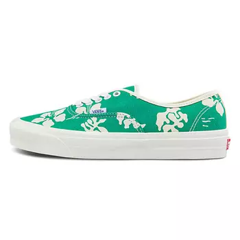 VANS Кроссовки Authentic 44 Dx Low Tops Casual Skateboarding Shoes Green Printing