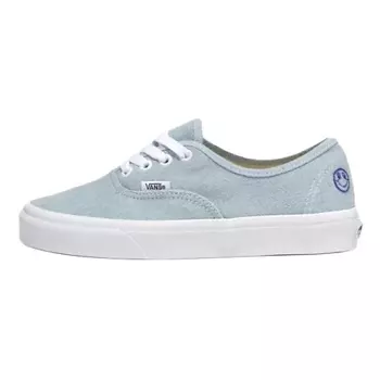 VANS Кроссовки Authentic Anti-Slip Wear-Resistant Low-Top Canvas Shoes Blue