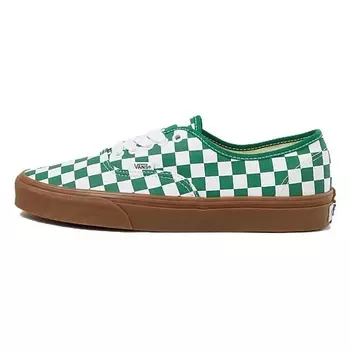 VANS Кроссовки Authentic Anti-Slip Wear-Resistant Low-Top Skateboard Shoes Green