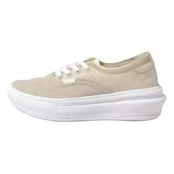 VANS Кроссовки Authentic Anti-Slip Wear-Resistant Low-Top Skateboard Shoes Beige