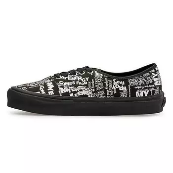 VANS Кроссовки Authentic Comme Des Garcons Black Message